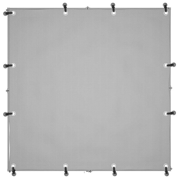 vidaXL Chenil Noir 110x110x110 cm Acier