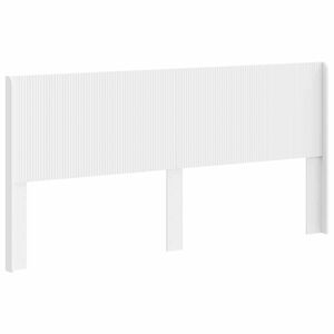 vidaXL T&ecirc;te de lit Blanc Bois d'ing&eacute;nierie