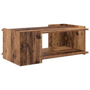 vidaXL Table basse Bois ancien 90 x 50 x 33 cm Bois d'ing&eacute;nierie