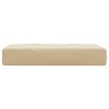 vidaXL Coussin de palette beige tissu oxford