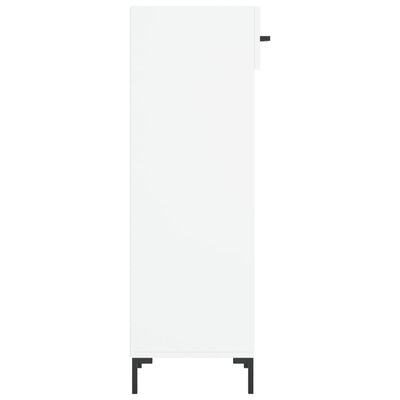 vidaXL Armoire à chaussures blanc 30x35x105 cm bois d'ingénierie