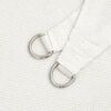 vidaXL Voile d'ombrage 160 g/m&sup2; Blanc 5x7x7 m PEHD