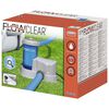 Bestway Pompe filtrante &agrave; cartouche transparente Flowclear