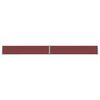 vidaXL Auvent latéral rétractable de patio 140x1200 cm Marron