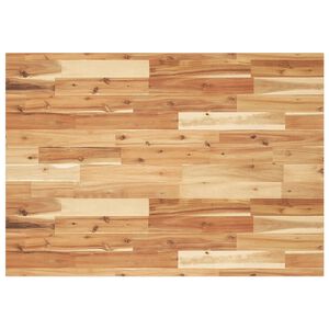 vidaXL Dessus de table rectangulaire 120x70x2 cm bois massif d'acacia