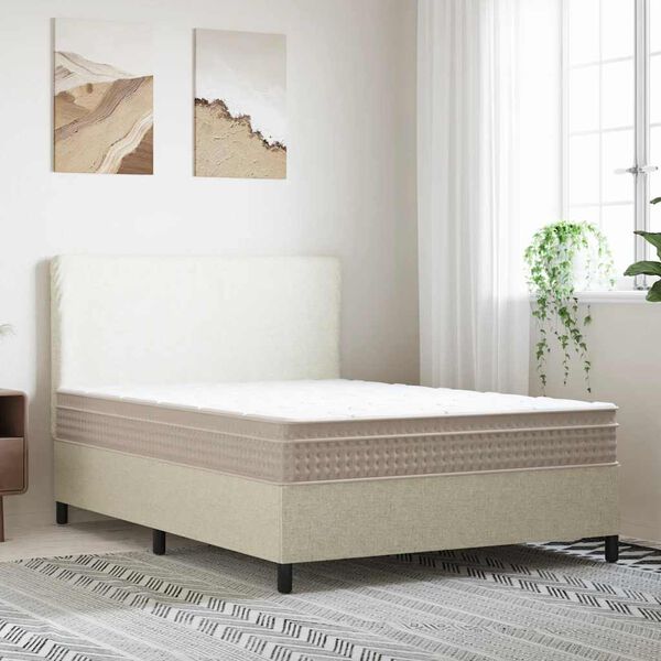 vidaXL Matelas &agrave; ressorts ensach&eacute;s moyen 140x200 cm