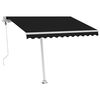 vidaXL Auvent automatique sur pied 350x250 cm Anthracite