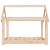 vidaXL Lit pour chien 81x60x70 cm Bois de pin solide