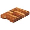 vidaXL Planche &agrave; d&eacute;couper 30x21x4 cm bois d'acacia massif