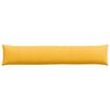 vidaXL Coussins de canap&eacute; 2 pcs Jaune clair 200 x 40 cm