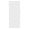 vidaXL Couvre-matelas matelass&eacute; Blanc 90x200 cm L&eacute;ger