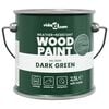 vidaXL Peinture pour bois Vert 2,5 L Impression murale
