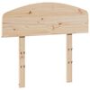 vidaXL T&ecirc;te de lit 90 cm bois massif de pin