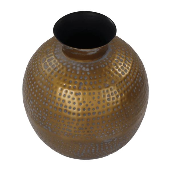 HSM Collection Vase Padua grand 40x45 cm Dor&eacute; et gris