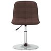 vidaXL Tabouret de bar Marron Tissu
