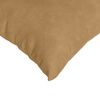 vidaXL Coussins de canap&eacute; 2 pcs Marron 45 x 45 cm