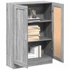 vidaXL Bibliothèque sonoma gris 82,5x30,5x115 cm bois d'ingénierie