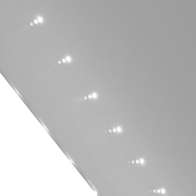 vidaXL Miroir de salle de bain avec lumières LED 50 x 60 cm (L x H)