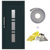 vidaXL Porte Frontale Anthracite 98 x 200 cm PVC