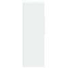 vidaXL Buffet haut blanc 50x42,5x124 cm bois d'ingénierie