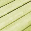 vidaXL Table de jardin 170x73x70 cm Bois de pin impr&eacute;gn&eacute;