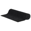 vidaXL Tapis de porte noir 90x150 cm fibre de coco touffet&eacute;