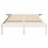 vidaXL Cadre de lit Blanc 120 x 190 cm Pin massif