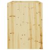 vidaXL Table de chevet 40x31x40 cm Bois de sapin massif