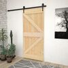 vidaXL Porte 80x210 cm Bois de pin massif