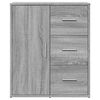 vidaXL Buffets 2 pcs sonoma gris 60x31x70 cm bois d'ing&eacute;nierie