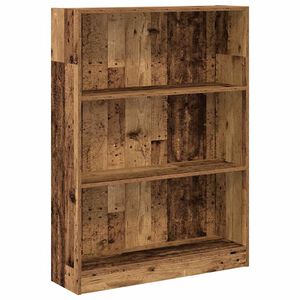 vidaXL Biblioth&egrave;que vieux bois 80x24x109 cm bois d'ing&eacute;nierie