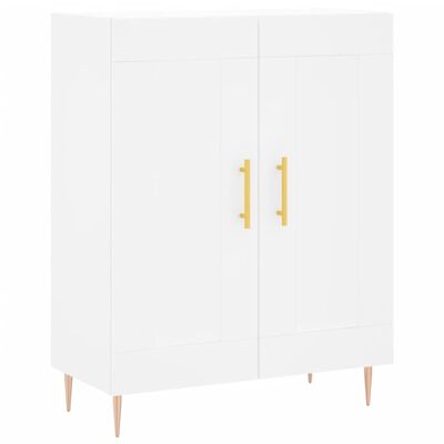 vidaXL Buffet blanc 69,5x34x90 cm bois d'ingénierie