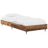 vidaXL Cadre de lit Bois ancien 80 x 200 cm Bois d'ing&eacute;nierie