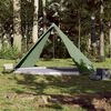 vidaXL Tente familiale tipi 8 personnes vert imperméable