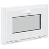 vidaXL Fen&ecirc;tre de sous-sol RISOR 60 x 40 cm PVC et verre Blanc