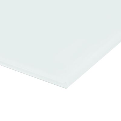 vidaXL Tableau blanc magnétique mural en verre 60 x 20 cm
