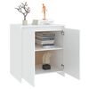 vidaXL Buffet Blanc 70x41x75 cm Bois d'ing&eacute;nierie