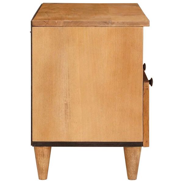 vidaXL Unites TV Marron Clair 70 x 33 x 46 cm Bois d'ing&eacute;nierie