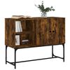 vidaXL Buffet ch&ecirc;ne fum&eacute; 100x40x79,5 cm bois d'ing&eacute;nierie