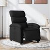 vidaXL Fauteuil inclinable &eacute;lectrique Noir Tissu