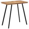vidaXL Table de bar 110x55x105 cm bois de teck solide
