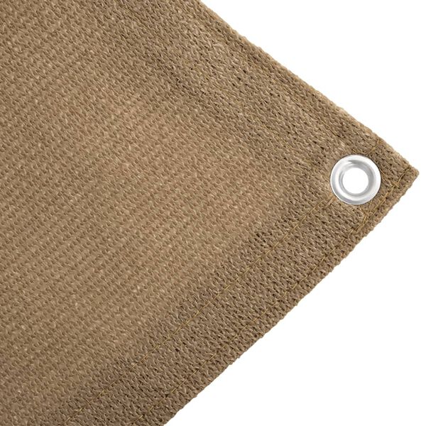 vidaXL Tapis de tente 300x400 cm Taupe