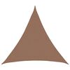 vidaXL Voile d'ombre Taupe 2 x 2 x 2 m HDPE