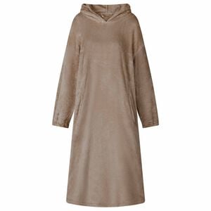 vidaXL Sweat &agrave; capuche couverture Camel S Flanelle