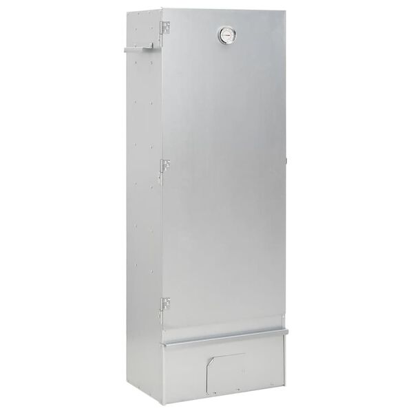 vidaXL Fumoir &agrave; four &agrave; BBQ g&eacute;n&eacute;rateur de fum&eacute;e froide acier galvanis&eacute;