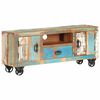 vidaXL Meuble TV 120x30x50 cm Bois de r&eacute;cup&eacute;ration solide