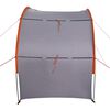 vidaXL Tente de rangement gris et orange imperméable