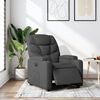 vidaXL Fauteuil inclinable &eacute;lectrique Noir Tissu