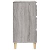vidaXL Table de chevet sonoma gris 40x35x70 cm bois d'ingénierie