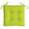 vidaXL Coussins de palette lot de 2 vert brillant 50x50x7 cm